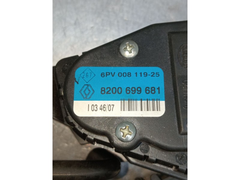 Recambio de potenciometro pedal para renault clio ii (bb_, cb_) 1.5 dci (b/cb3m) referencia OEM IAM 8200699681 6PV00811925 2001