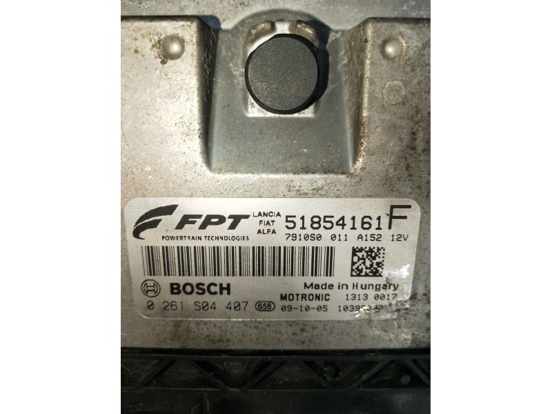 Recambio de centralita motor uce para alfa romeo mito (955_) 1.4 (955axb1b) referencia OEM IAM 0261S04407 51854161F 2008