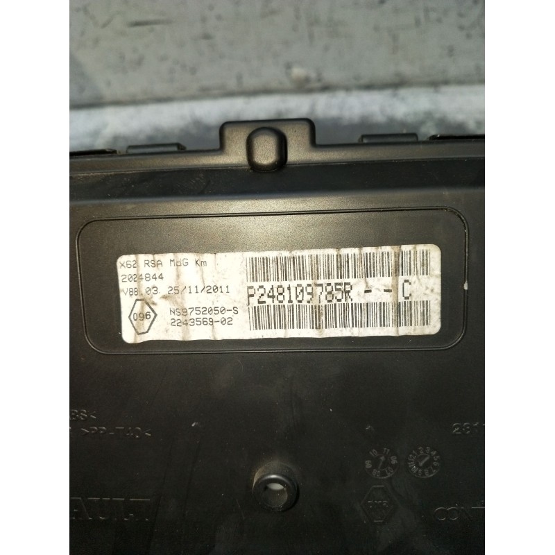 Recambio de cuadro instrumentos para renault master iii furgoneta (fv) 2.3 dci 125 fwd (fv0c, fv0d, fv0g, fv0h, fv0j, fv0k) refe