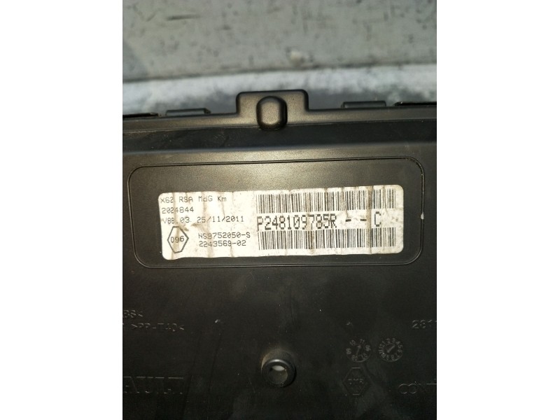 Recambio de cuadro instrumentos para renault master iii furgoneta (fv) 2.3 dci 125 fwd (fv0c, fv0d, fv0g, fv0h, fv0j, fv0k) refe