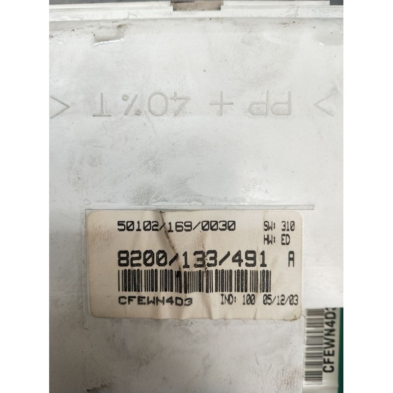 Recambio de cuadro instrumentos para renault kangoo express (fc0/1_) d 65 1.9 (fc0e, fc02, fc0j, fc0n) referencia OEM IAM 820013