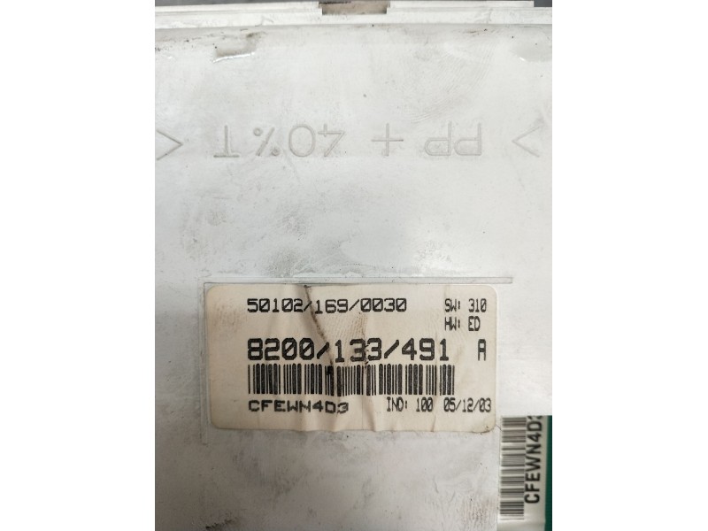 Recambio de cuadro instrumentos para renault kangoo express (fc0/1_) d 65 1.9 (fc0e, fc02, fc0j, fc0n) referencia OEM IAM 820013