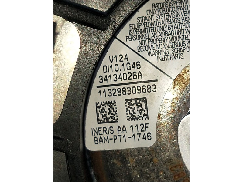 Recambio de airbag delantero izquierdo para renault master iii furgoneta (fv) 2.3 dci 125 fwd (fv0c, fv0d, fv0g, fv0h, fv0j, fv0