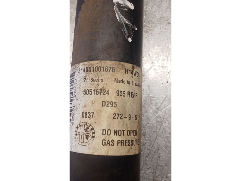 Recambio de amortiguador trasero izquierdo para alfa romeo mito (955_) 1.4 (955axb1b) referencia OEM IAM 50516724  08