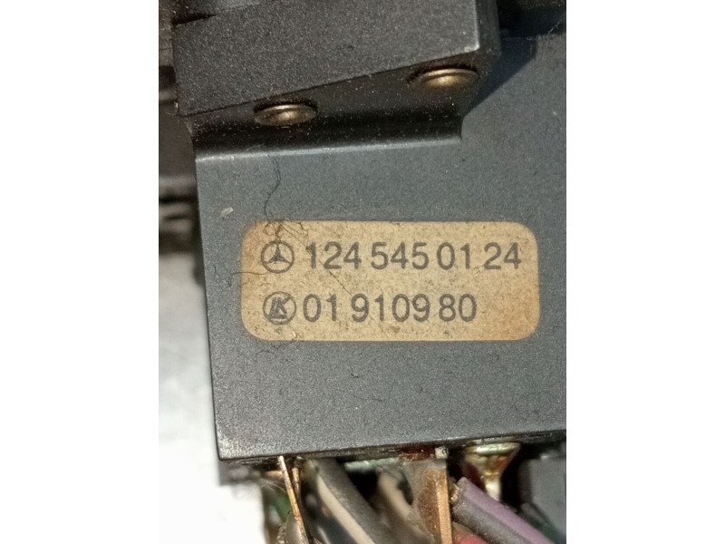 Recambio de mando luces para mercedes-benz 124 sedán (w124) 300 d (124.130) referencia OEM IAM 1245450124 01910980 1989