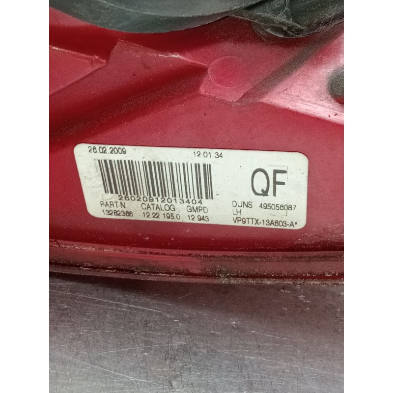Recambio de piloto trasero izquierdo para opel insignia a sports tourer (g09) 2.0 cdti (35) referencia OEM IAM 495058087 1328236