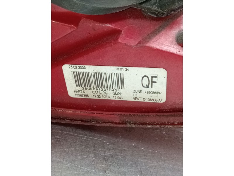 Recambio de piloto trasero izquierdo para opel insignia a sports tourer (g09) 2.0 cdti (35) referencia OEM IAM 495058087 1328236