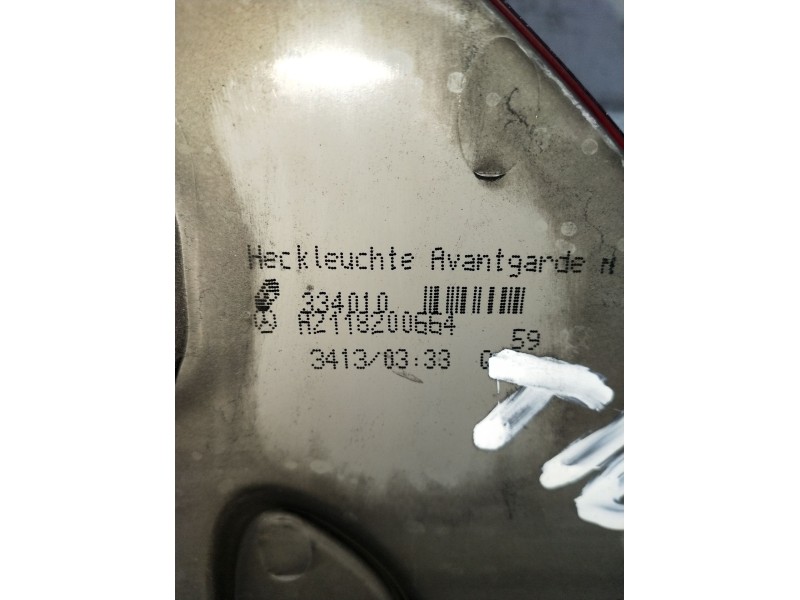 Recambio de piloto trasero derecho para mercedes-benz clase e (w211) e 270 cdi (211.016) referencia OEM IAM A2118200664  2002