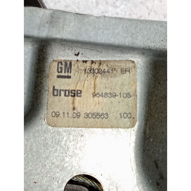 Recambio de elevalunas trasero izquierdo para opel insignia a sports tourer (g09) 2.0 cdti (35) referencia OEM IAM 13302441 5P 9