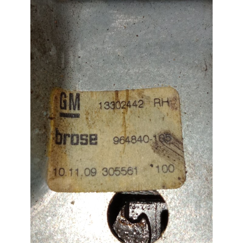 Recambio de elevalunas trasero derecho para opel insignia a sports tourer (g09) 2.0 cdti (35) referencia OEM IAM 13302442 5P 964