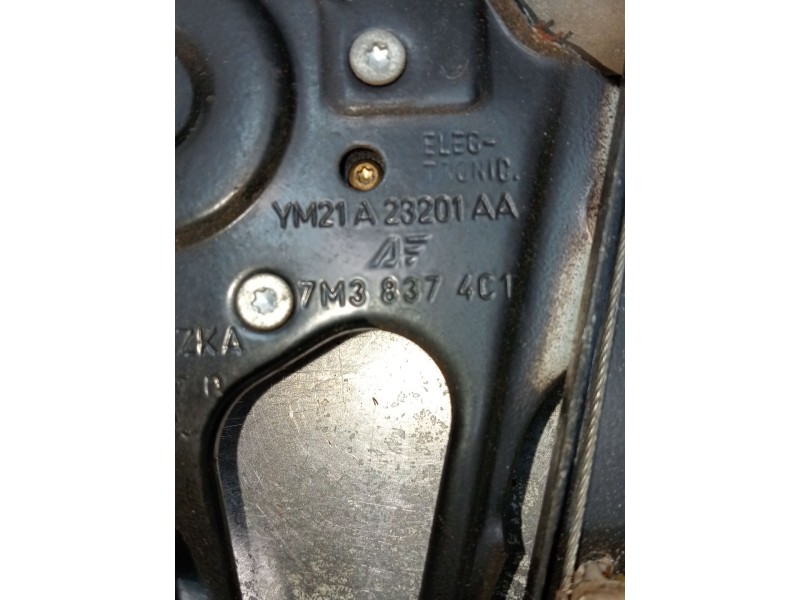 Recambio de elevalunas delantero izquierdo para seat alhambra (7v8, 7v9) 1.9 tdi referencia OEM IAM 7M38374C1 5P 2001