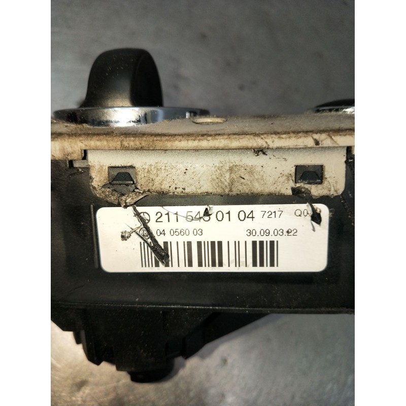 Recambio de mando luces para mercedes-benz clase e (w211) e 270 cdi (211.016) referencia OEM IAM 2115450104  2002