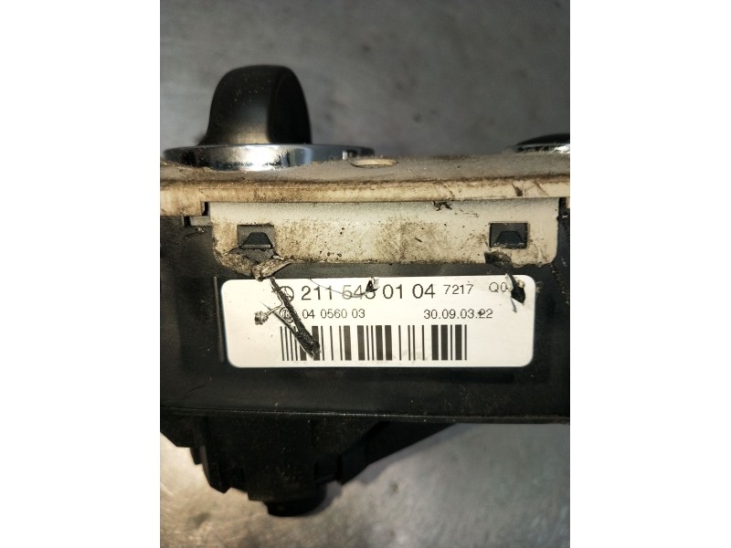 Recambio de mando luces para mercedes-benz clase e (w211) e 270 cdi (211.016) referencia OEM IAM 2115450104  2002