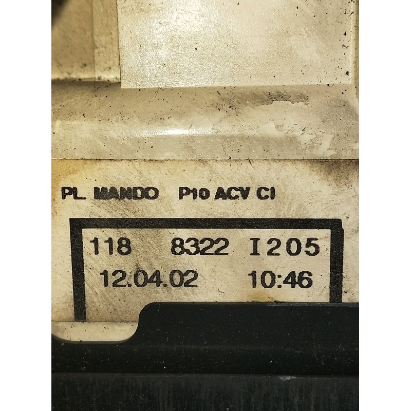 Recambio de mando calefaccion / aire acondicionado para opel combo furgoneta/monovolumen 1.7 di 16v referencia OEM IAM 1188322  