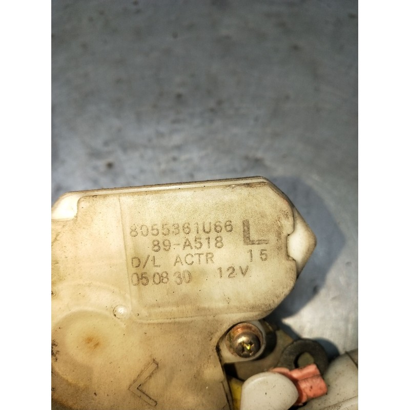 Recambio de motor cierre centralizado delantero izquierdo para nissan almera ii hatchback (n16) 2.2 dci referencia OEM IAM 80553