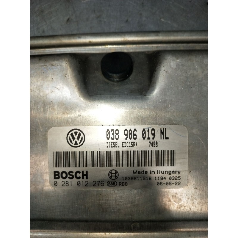 Recambio de centralita motor uce para seat cordoba (6l2) 1.9 tdi referencia OEM IAM 0281012276 038906019 EDC15P 2006
