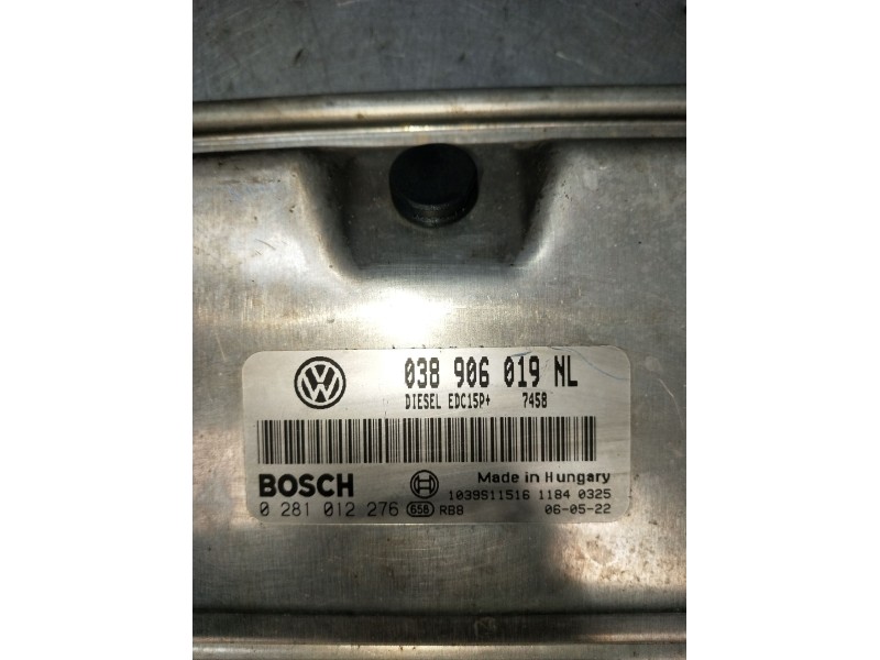 Recambio de centralita motor uce para seat cordoba (6l2) 1.9 tdi referencia OEM IAM 0281012276 038906019 EDC15P 2006
