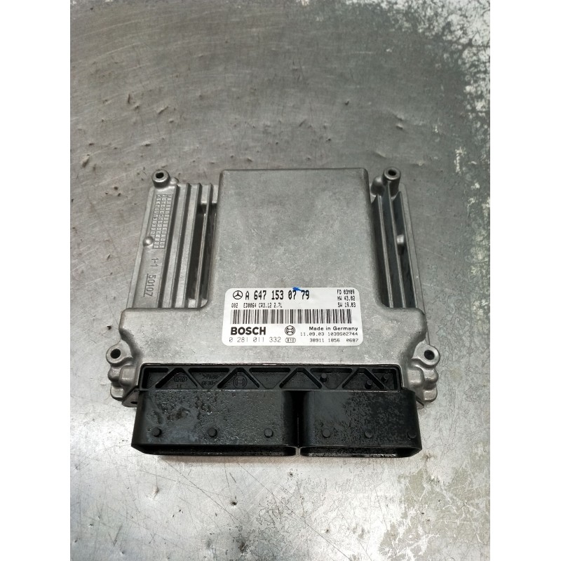 Recambio de centralita motor uce para mercedes-benz clase e (w211) e 270 cdi (211.016) referencia OEM IAM 0281011332 A6471530779