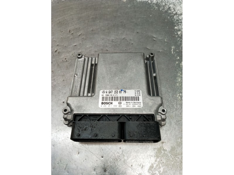 Recambio de centralita motor uce para mercedes-benz clase e (w211) e 270 cdi (211.016) referencia OEM IAM 0281011332 A6471530779