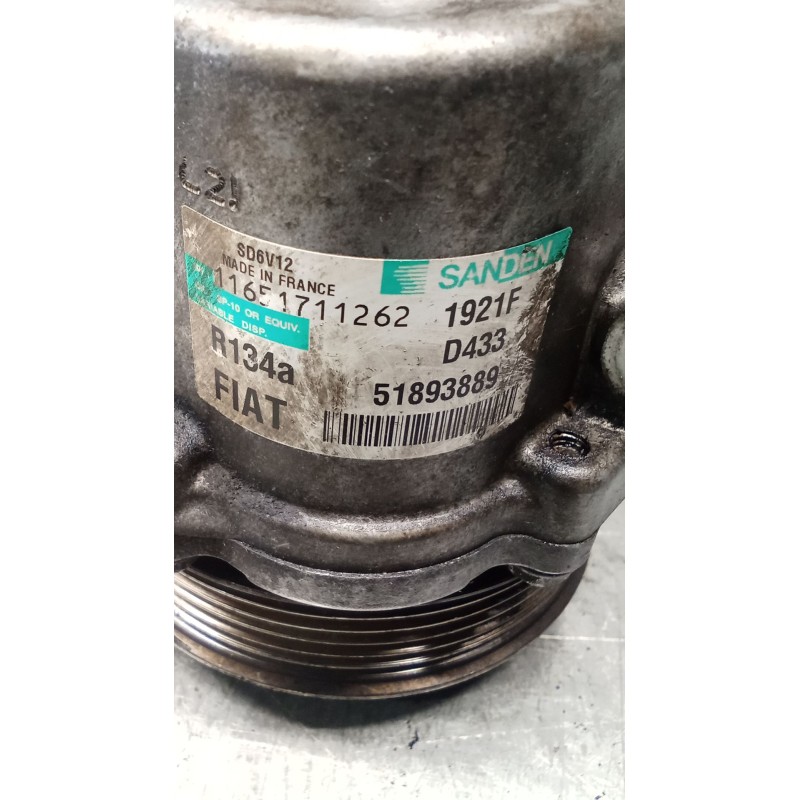 Recambio de compresor aire acondicionado para citroën nemo furgoneta/monovolumen (aa_) 1.3 hdi 75 referencia OEM IAM 51893889 19