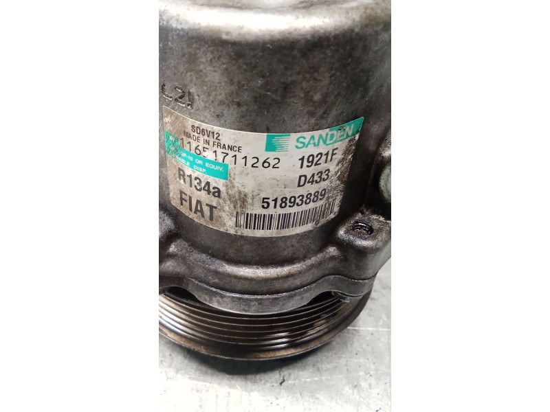 Recambio de compresor aire acondicionado para citroën nemo furgoneta/monovolumen (aa_) 1.3 hdi 75 referencia OEM IAM 51893889 19