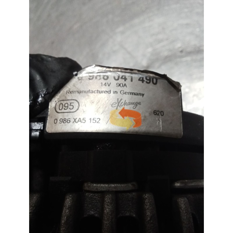 Recambio de alternador para seat cordoba (6k1, 6k2) 1.9 tdi referencia OEM IAM 0988041490 90A 