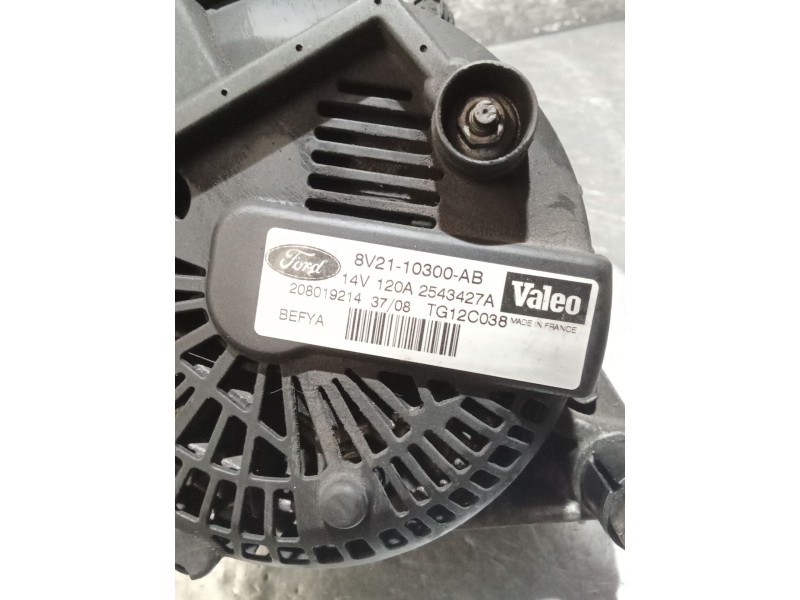 Recambio de alternador para ford fiesta vi (cb1, ccn) 1.6 tdci referencia OEM IAM 8V2110300AB 2543427A 08