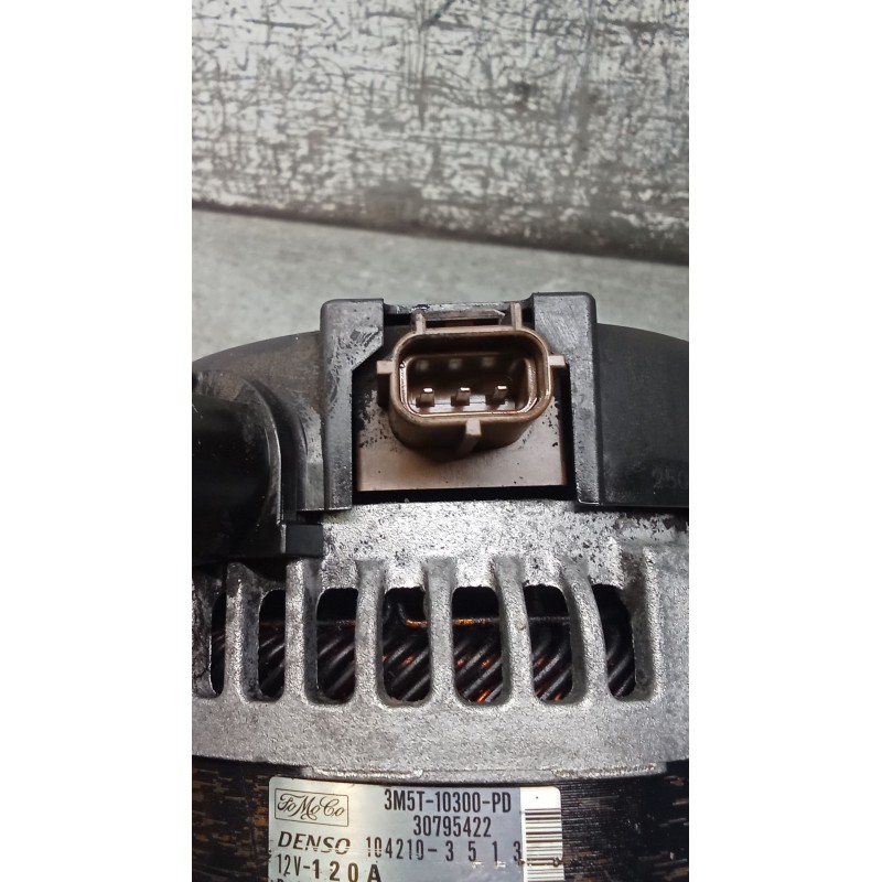 Recambio de alternador para ford focus c-max (dm2) 1.6 tdci referencia OEM IAM 3M5T10300PD 1042103513 03