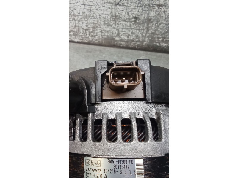 Recambio de alternador para ford focus c-max (dm2) 1.6 tdci referencia OEM IAM 3M5T10300PD 1042103513 03