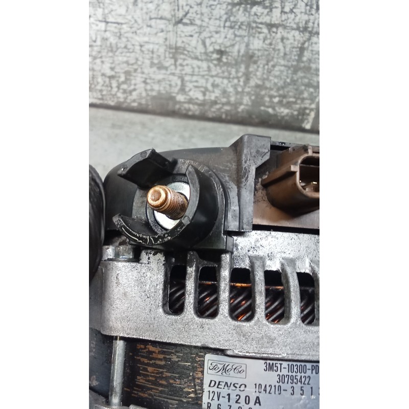 Recambio de alternador para ford focus c-max (dm2) 1.6 tdci referencia OEM IAM 3M5T10300PD 1042103513 03