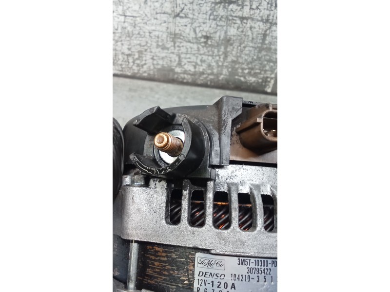 Recambio de alternador para ford focus c-max (dm2) 1.6 tdci referencia OEM IAM 3M5T10300PD 1042103513 03