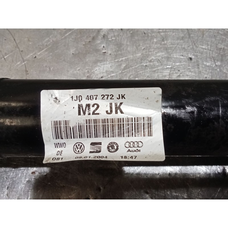 Recambio de transmision delantera izquierda para skoda octavia i (1u2) 1.9 tdi referencia OEM IAM 1J0407272JK  00