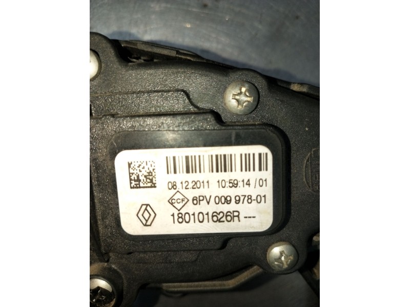 Recambio de potenciometro pedal para renault master iii furgoneta (fv) 2.3 dci 125 fwd (fv0c, fv0d, fv0g, fv0h, fv0j, fv0k) refe