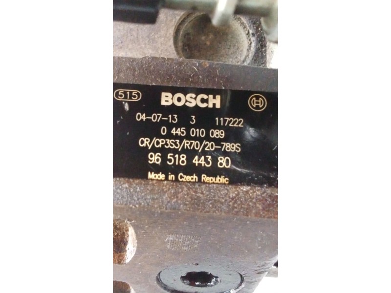 Recambio de bomba inyeccion para ford focus c-max (dm2) 1.6 tdci referencia OEM IAM 0445010089 9651844380 BOSCH
