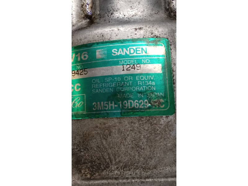 Recambio de compresor aire acondicionado para volvo v50 (545) 2.0 d referencia OEM IAM 3M5H19D629RC 1249 04