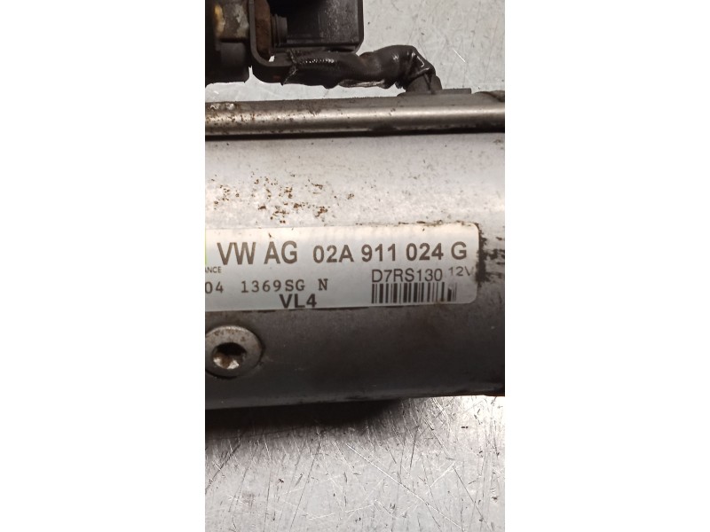 Recambio de motor arranque para skoda octavia i (1u2) 1.9 tdi referencia OEM IAM 02A911024G  