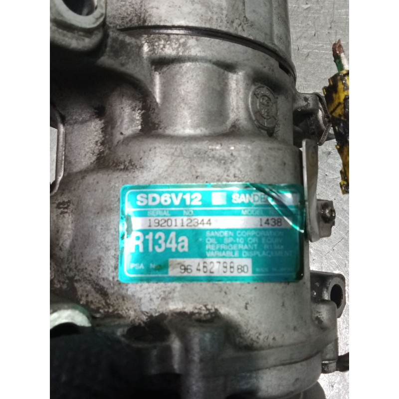 Recambio de compresor aire acondicionado para citroën xsara (n1) 1.6 16v referencia OEM IAM 9646279880 1438 01