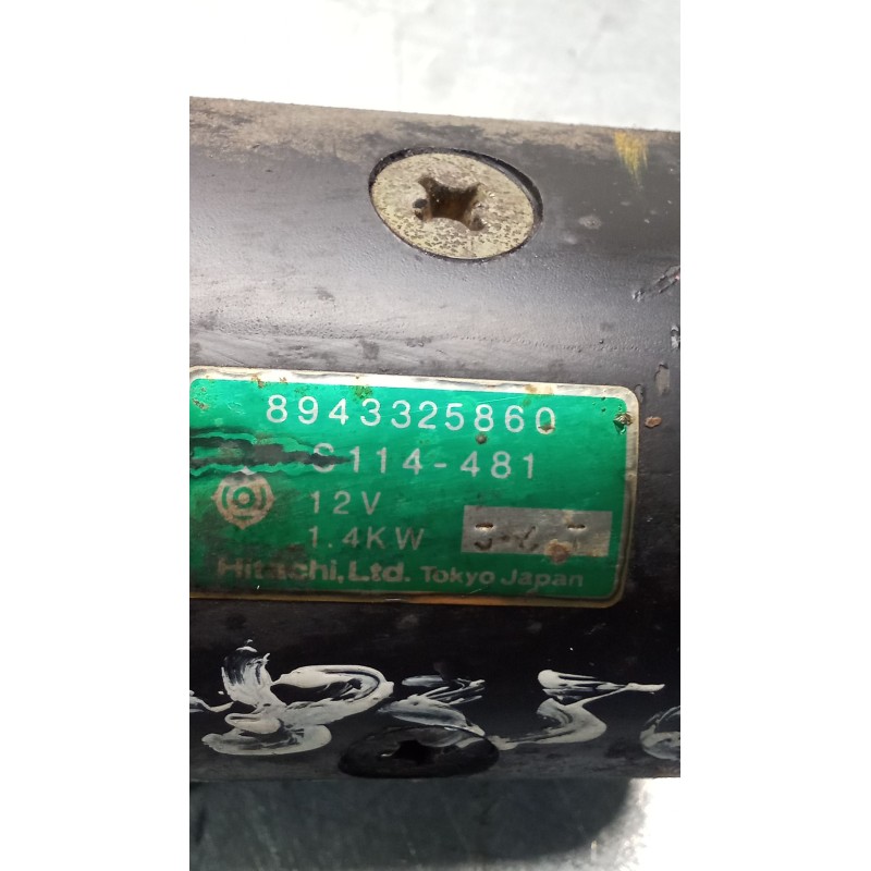 Recambio de motor arranque para opel vectra a hatchback (j89) 1.7 td (f68, m68) referencia OEM IAM 8943325860 S114481 