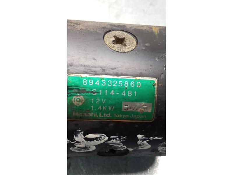 Recambio de motor arranque para opel vectra a hatchback (j89) 1.7 td (f68, m68) referencia OEM IAM 8943325860 S114481 