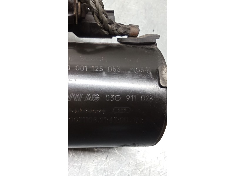 Recambio de motor arranque para audi a4 b7 (8ec) 2.0 tdi 16v referencia OEM IAM 0001125053 03G911023 