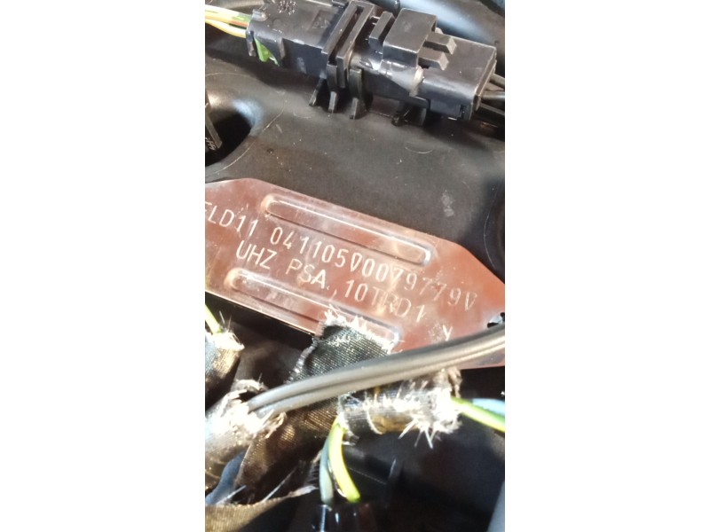 Recambio de motor completo para peugeot 607 (9d, 9u) 2.7 hdi 24v referencia OEM IAM UHZ SIEMENS 10TR01 041105 0079779