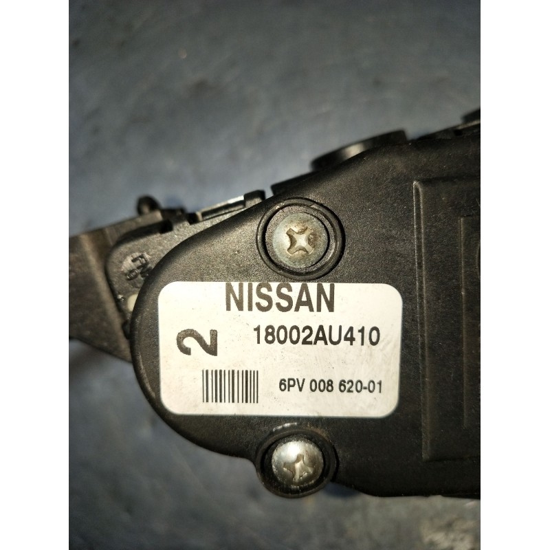 Recambio de potenciometro pedal para nissan almera ii hatchback (n16) 2.2 dci referencia OEM IAM 6PV00862001 18002AU410 2002