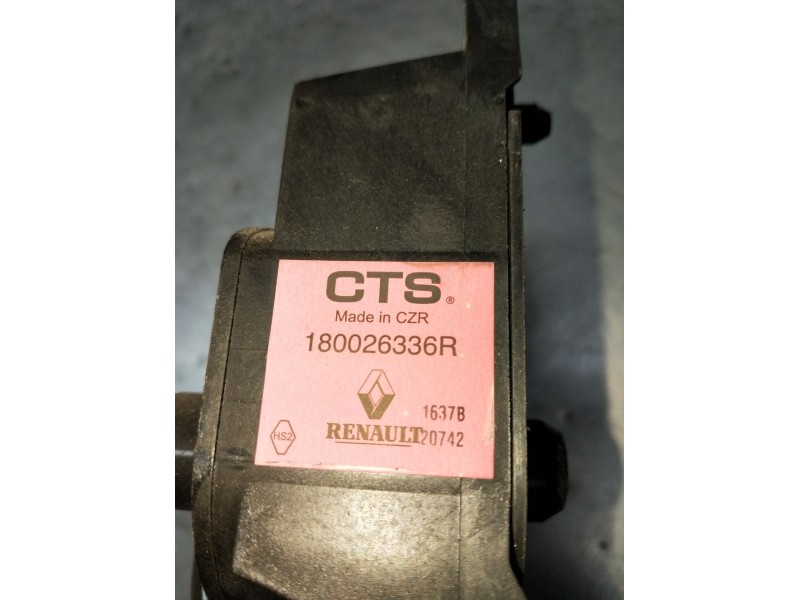Recambio de potenciometro pedal para renault zoe (bfm_) zoe referencia OEM IAM 180026336R  2016