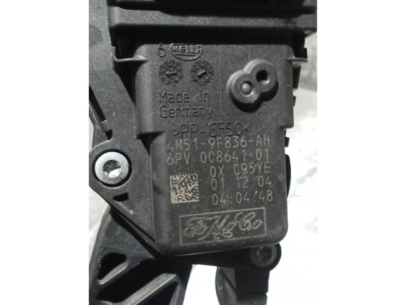 Recambio de potenciometro pedal para volvo v50 (545) 2.0 d referencia OEM IAM 4M519F836AH 6PV00864101 04
