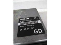 Recambio de centralita motor uce para opel kadett e 2.0 referencia OEM IAM 0261200374 90351647 GD 2