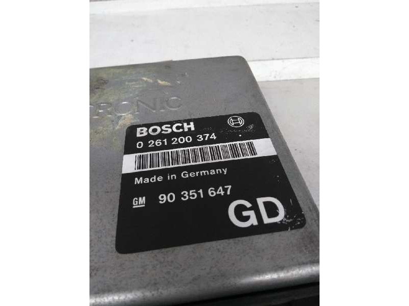 Recambio de centralita motor uce para opel kadett e 2.0 referencia OEM IAM 0261200374 90351647 GD Recambio de centralita motor uce para opel kadett e 2.0 referencia OEM IAM 0261200374 90351647 GD