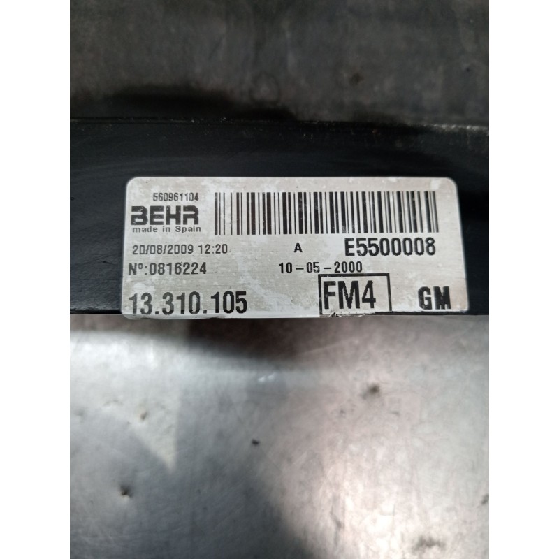 Recambio de electroventilador para opel corsa d (s07) 1.2 (l08, l68) referencia OEM IAM 13263552 P6188001 E5500008 13310105 2006
