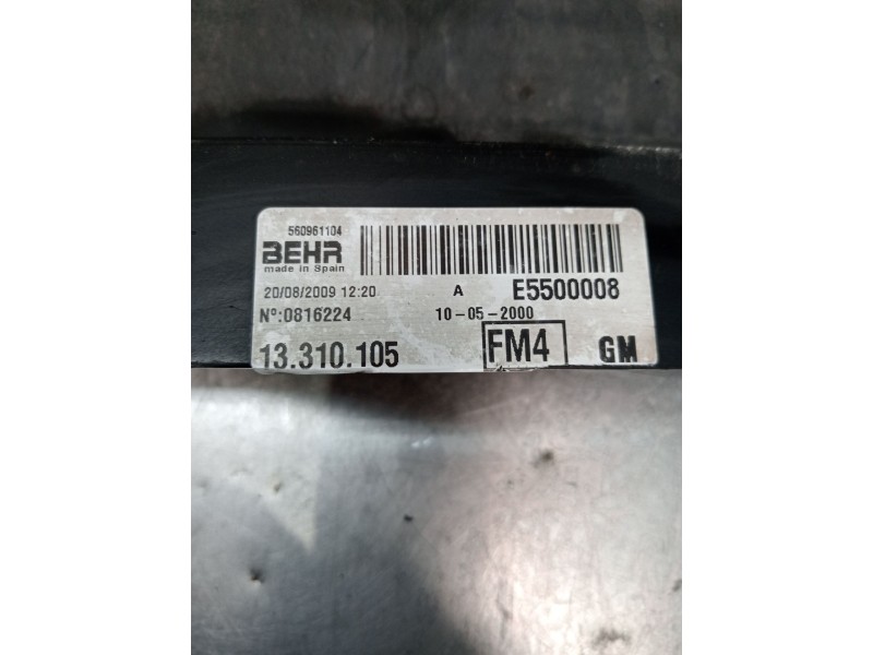Recambio de electroventilador para opel corsa d (s07) 1.2 (l08, l68) referencia OEM IAM 13263552 P6188001 E5500008 13310105 2006