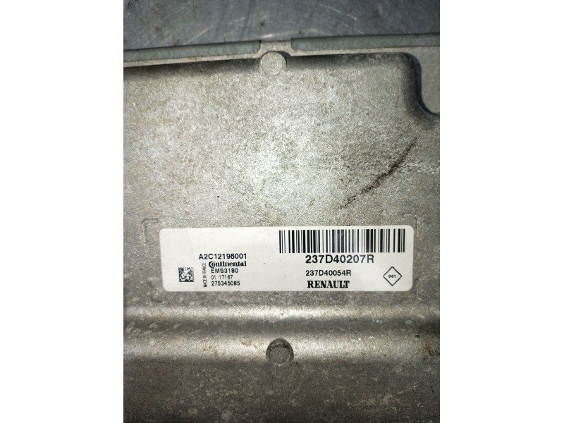Recambio de centralita motor uce para renault zoe (bfm_) zoe referencia OEM IAM 237D40207R A2C12198001 237D40054R 2016
