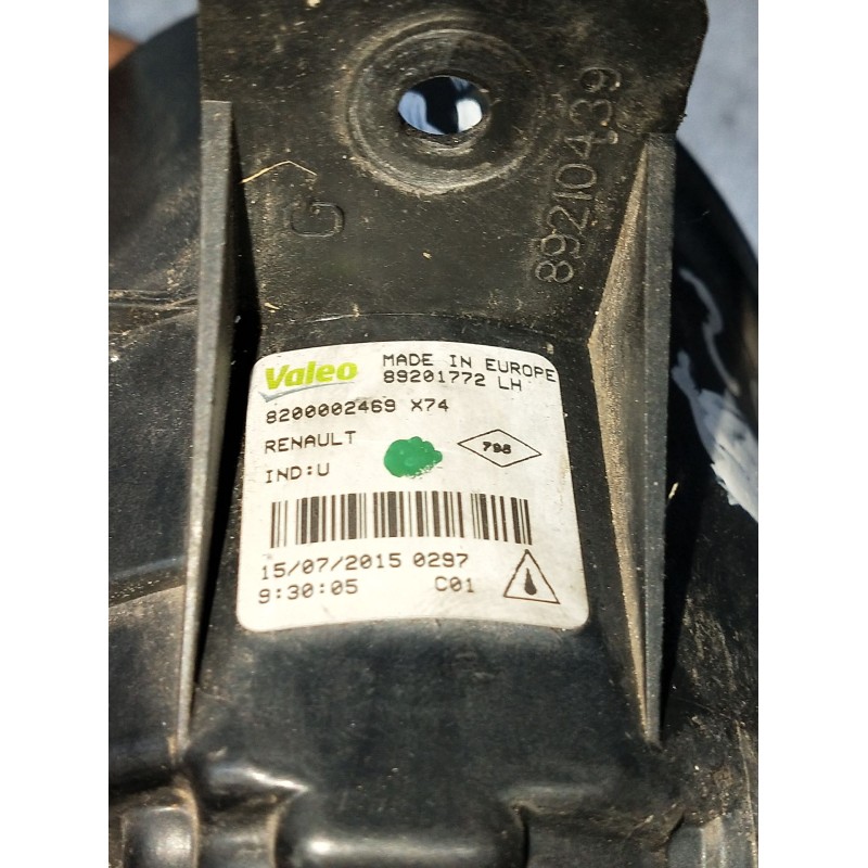 Recambio de faro antiniebla izquierdo para nissan almera ii hatchback (n16) 2.2 dci referencia OEM IAM 8200002469 89201772 2002